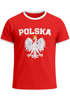 Herren WM-Shirt WM Polska Polen Poland Flagge World Cup Weißer Adler 2026 Retropreview