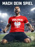 Herren WM-Shirt WM Polska Polen Poland Flagge World Cup Weißer Adler 2026 Retropreview