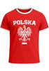 Herren WM-Shirt WM Polska Polen Poland Flagge World Cup Weißer Adler 2026 Retropreview