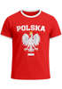 Herren WM-Shirt WM Polska Polen Poland Flagge World Cup Weißer Adler 2026 Retropreview