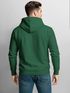 Herren Zip Hoodie Sweatjacke mit Kapuze Logo-Print Good Vibes Aufdruck Welle Retro Motiv Männer Fashion Streetstyle Neverless®preview