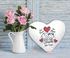 Herzkissen Liebe verliebte Strichmännchem Ich Deins Du Meins Herz Geschenk Valentinstag Jahrestag inkl. Füllung SpecialMe®preview