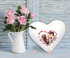 Herzkissen mit eigenem Foto Herzrahmen Fotokissen bedrucken lassen personalisierte Geschenke Liebegeschenke pecialMe®preview