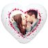 Herzkissen mit eigenem Foto Herzrahmen Fotokissen bedrucken lassen personalisierte Geschenke Liebegeschenke pecialMe®preview