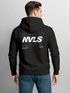 Hoodie Backprint Herren Aufdruck Grafik Topografie Adventure Explore Rückenaufdruck Kapuzen-Pullover Männer Streetstyle Neverless®preview
