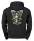 Hoodie Backprint Herren Engel Flügel Spruch Print Aufdruck Statement Rückenaufdruck Männer Fashion Streetstyle Neverless®preview