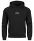 Hoodie Backprint Herren Engel Flügel Spruch Print Aufdruck Statement Rückenaufdruck Männer Fashion Streetstyle Neverless®preview