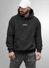 Hoodie Backprint Herren Engel Flügel Spruch Print Aufdruck Statement Rückenaufdruck Männer Fashion Streetstyle Neverless®preview