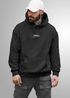 Hoodie Backprint Herren Engel Flügel Spruch Print Aufdruck Statement Rückenaufdruck Männer Fashion Streetstyle Neverless®preview