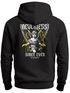 Hoodie Backprint Herren Engel Flügel Spruch Print Aufdruck Statement Rückenaufdruck Männer Fashion Streetstyle Neverless®preview