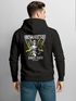 Hoodie Backprint Herren Engel Flügel Spruch Print Aufdruck Statement Rückenaufdruck Männer Fashion Streetstyle Neverless®preview