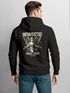 Hoodie Backprint Herren Engel Tattoo Style Schrift Aufdruck Rückenaufdruck Kapuzen-Pullover Männer Fashion Neverless®preview