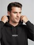 Hoodie Backprint Herren Engel Tattoo Style Schrift Aufdruck Rückenaufdruck Kapuzen-Pullover Männer Fashion Neverless®preview