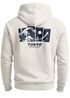 Hoodie Backprint Herren Japan Tokyo Große Welle Kanagawa Japanische Kunst  Männer Kapuzenpulli Fashion Streetstyle Neverless®preview