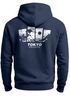 Hoodie Backprint Herren Japan Tokyo Große Welle Kanagawa Japanische Kunst  Männer Kapuzenpulli Fashion Streetstyle Neverless®preview