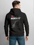 Hoodie Backprint Herren Norwegen Flagge Schriftzug Norway Explorer Rückenaufdruck Fashion Streetstyle Neverless®preview