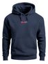 Hoodie Backprint Herren Norwegen Flagge Schriftzug Norway Explorer Rückenaufdruck Fashion Streetstyle Neverless®preview