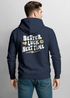 Hoodie Backprint Herren Spruch Better Luck Next Time Slogan Schrift Grafik Rückenaufdruck Fashion Streetstyle Neverless®preview