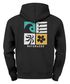 Hoodie Backprint Herren Surfer Style Rückenaufdruck Icons Maritim Kapuzen-Pullover Männer Fashion Streetstyle Neverless®preview