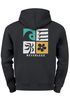 Hoodie Backprint Herren Surfer Style Rückenaufdruck Icons Maritim Kapuzen-Pullover Männer Fashion Streetstyle Neverless®preview