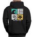 Hoodie Backprint Herren Surfer Style Rückenaufdruck Icons Maritim Kapuzen-Pullover Männer Fashion Streetstyle Neverless®preview