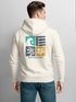 Hoodie Backprint Herren Surfer Style Rückenaufdruck Icons Maritim Kapuzen-Pullover Männer Fashion Streetstyle Neverless®preview