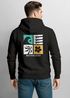 Hoodie Backprint Herren Surfer Style Rückenaufdruck Icons Maritim Kapuzen-Pullover Männer Fashion Streetstyle Neverless®preview