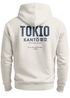 Hoodie Backprint Herren Tokyo Japan Japanische Schriftzeichen Grafik Print Kapuzen-Pullover Männer Fashion Streetstyle Neverless®preview