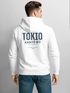 Hoodie Backprint Herren Tokyo Japan Japanische Schriftzeichen Grafik Print Kapuzen-Pullover Männer Fashion Streetstyle Neverless®preview