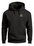 Hoodie Backprint Herren UFO Katze Alien Rückenaufdruck Motiv Kapuzen-Pullover Männer Fashion Streetstyle Neverless®preview