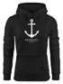 Hoodie Damen Anker Nautical Sailor Segeln Kapuzen-Pullover für Frauen Neverless®preview