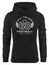 Hoodie Damen College Design Schriftzug NYC 68 Football Athletic Clothing Vintage Kapuzen-Pullover Neverless®preview