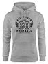 Hoodie Damen College Design Schriftzug NYC 68 Football Athletic Clothing Vintage Kapuzen-Pullover Neverless®preview