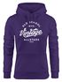 Hoodie Damen College Style Schriftzug Oldschool Vintage Allstars Kapuzen-Pullover Fashion Streetstyle Neverless®preview