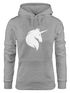 Hoodie Damen Einhorn Unicorn Sweatshirt Kapuze Kapuzenpullover Moonworks®preview