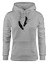 Hoodie Damen Feder Vögel Sweatshirt Kapuze Kapuzenpullover Feather Birds Neverless®preview