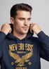Hoodie Herren Adler Eagle Print Retro Aufdruck Vintage Design Kapuzen-Pullover Männer Fashion Streetstyle Neverless®preview