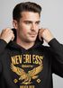 Hoodie Herren Adler Eagle Print Retro Aufdruck Vintage Design Kapuzen-Pullover Männer Fashion Streetstyle Neverless®preview