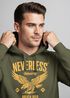 Hoodie Herren Adler Eagle Print Retro Aufdruck Vintage Design Kapuzen-Pullover Männer Fashion Streetstyle Neverless®preview