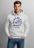Hoodie Herren Adler Print Aufdruck Eagle Motiv Schrift Kapuzen-Pullover Männer Fashion Streetstyle Neverless®preview