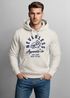 Hoodie Herren Adler Print Aufdruck Eagle Motiv Schrift Kapuzen-Pullover Männer Fashion Streetstyle Neverless®preview