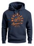 Hoodie Herren Adler Print Aufdruck Eagle Motiv Schrift Kapuzen-Pullover Männer Fashion Streetstyle Neverless®preview