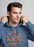 Hoodie Herren Adler Print Aufdruck Eagle Motiv Schrift Kapuzen-Pullover Männer Fashion Streetstyle Neverless®preview