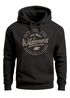 Hoodie Herren Adventure Logo Berge Mountain Bär Wilderness Schriftzug Fashion Streetstyle Kapuzen-Pullover Männer Neverless®preview
