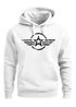 Hoodie Herren Airforce Symbol Stern Army Military Aufdruck Emblem Kapuzen-Pullover Männer Fashion Streetstyle Neverless®preview