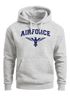Hoodie Herren Airforce US Army Adler Militär Print Aufdruck Kapuzen-Pullover Männer Fashion Streetstyle Neverless®preview