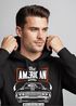 Hoodie Herren American Muscle Car Auto Tuning Retro Kapuzenpullover Neverless®preview