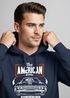 Hoodie Herren American Muscle Car Auto Tuning Retro Kapuzenpullover Neverless®preview
