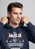 Hoodie Herren American Muscle Car Auto Tuning Retro Kapuzenpullover Neverless®preview