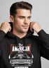 Hoodie Herren American Muscle Car Auto Tuning Retro Kapuzenpullover Neverless®preview